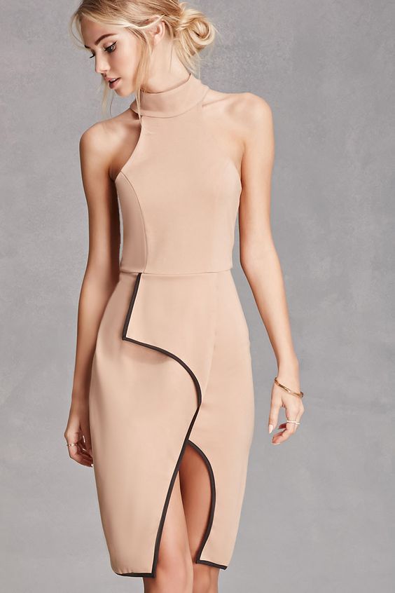 vestidos elegantes beige vestidos elegantes beige