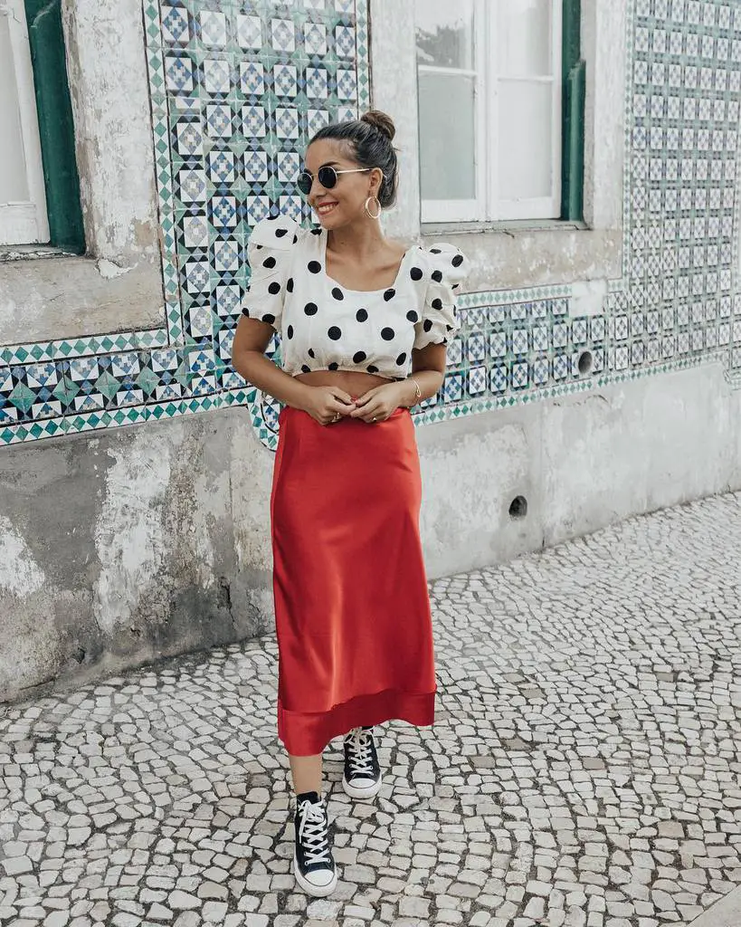 Outfits de falda larga