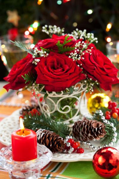 arreglo navideño flores arreglo navideño flores