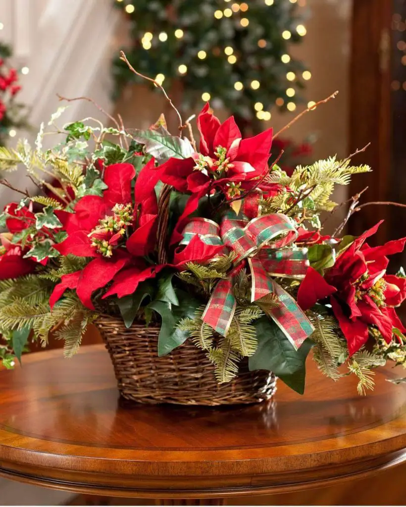 arreglos navideños con flores arreglos navideños con flores