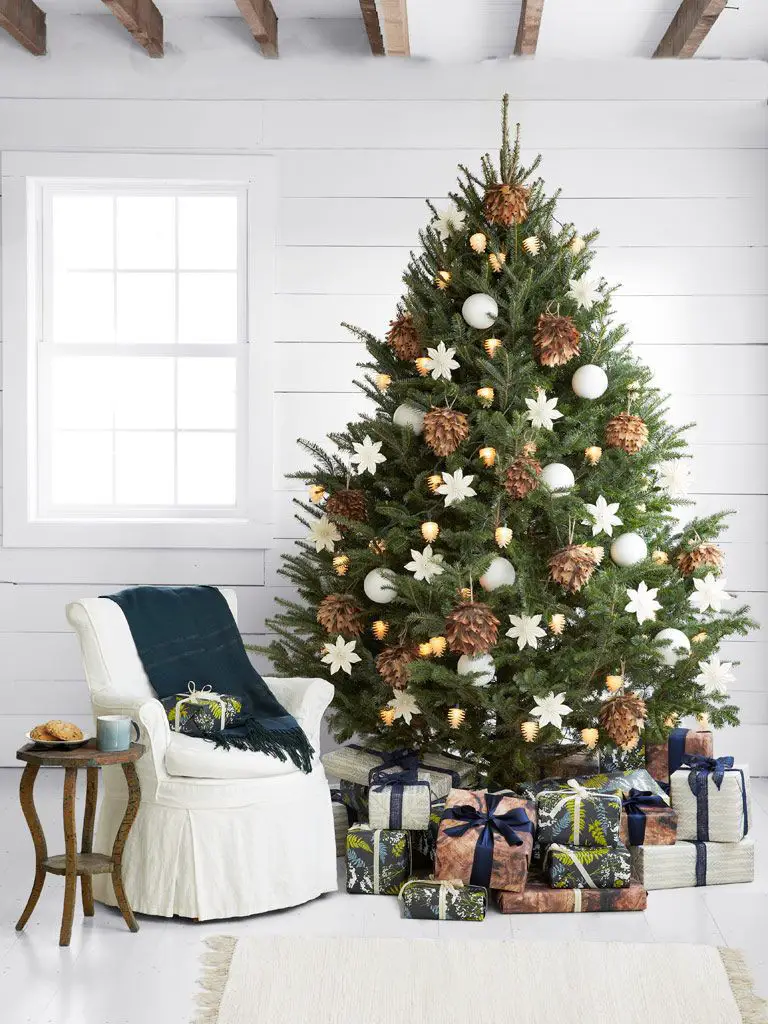 Cómo decorar un árbol de Navidad [Paso a paso] para una