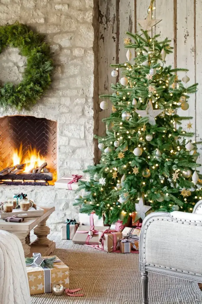 como decorara un árbol de navidad lindo