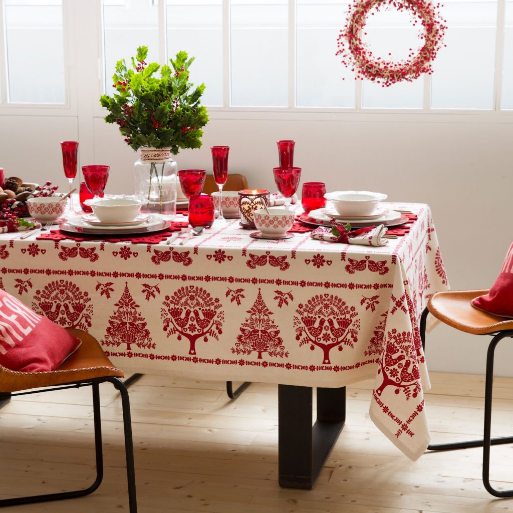 decoración de mesa navideña idea 9 decoracion de mesa navideña idea 9
