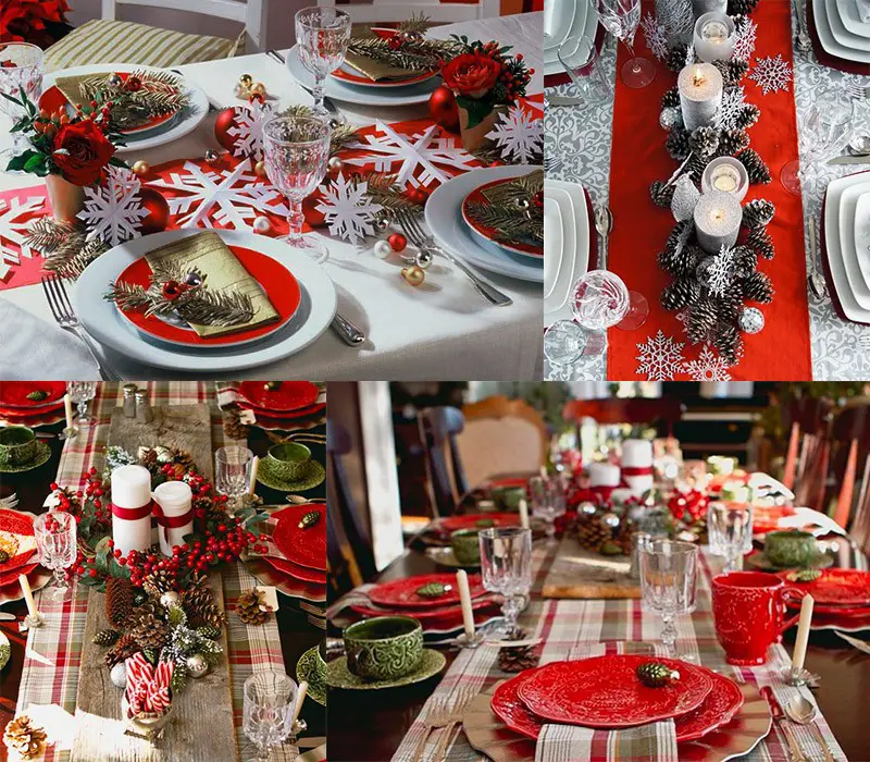 decoracion de mesa navideña ideas 4 decoracion de mesa navideña ideas 4