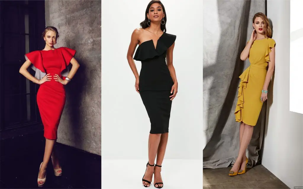 vestidos elegantes midi falda recta vestidos elegantes midi falda recta
