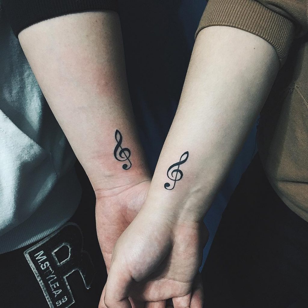 Tatuajes pequeños para parejas Tatuajes pequeños para parejas