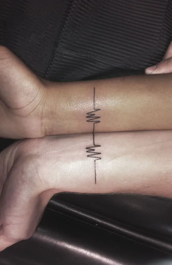 Tatuajes pequeños para parejas Tatuajes pequeños para parejas