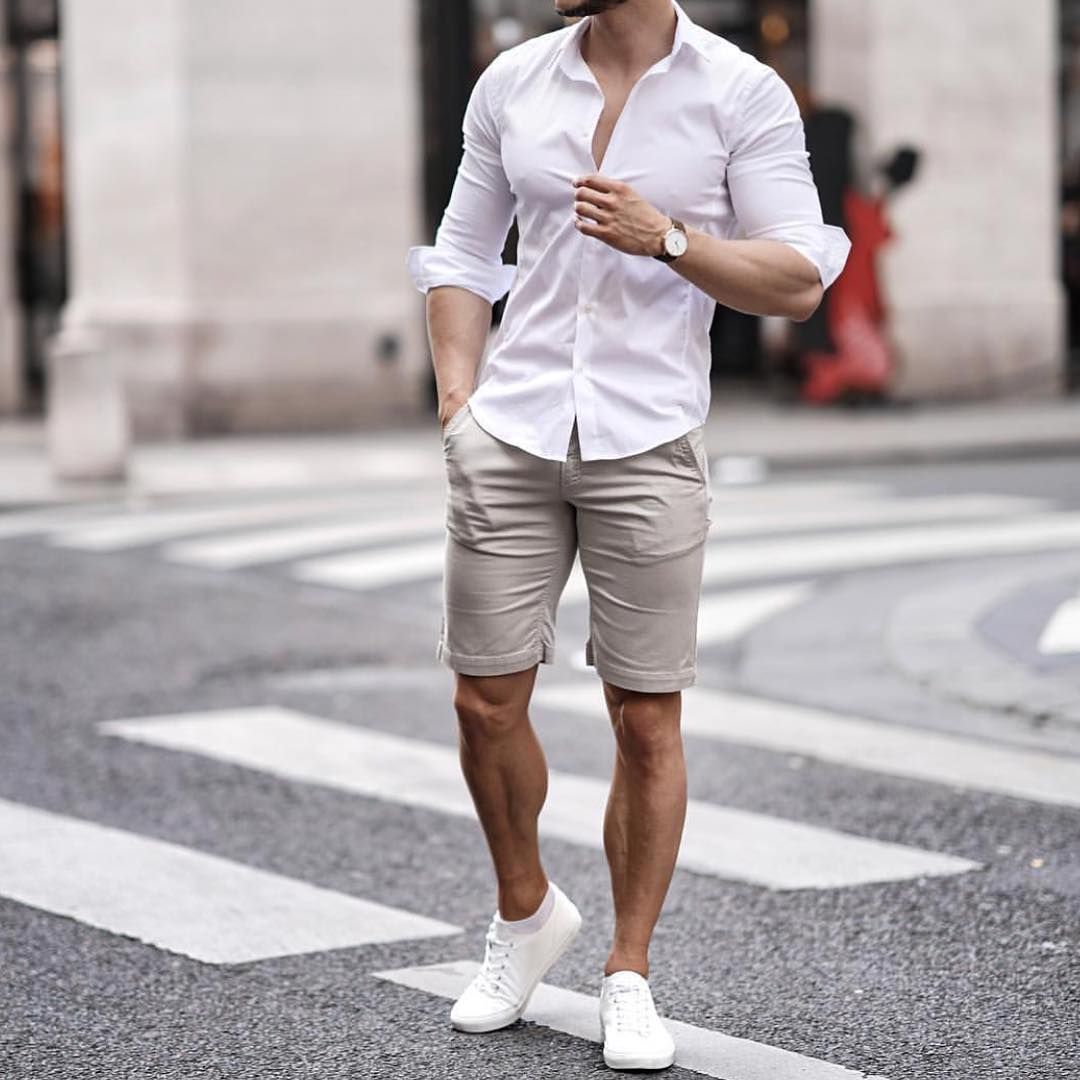 Resultado de imagen para outfit camisa blanca hombre