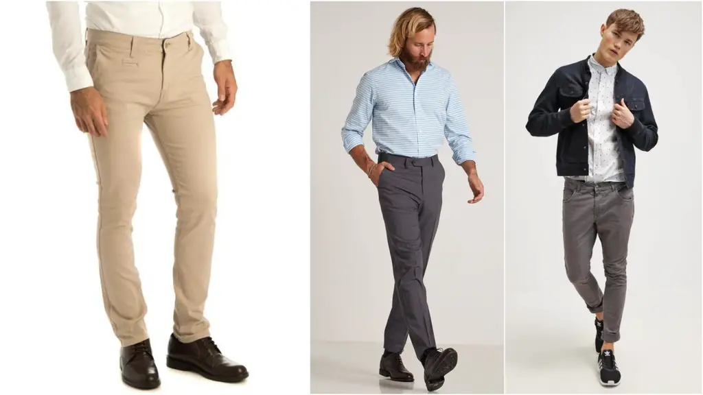 Cómo combinar los pantalones para hombres ¡Guia definitiva para asesorar a  tu pareja!