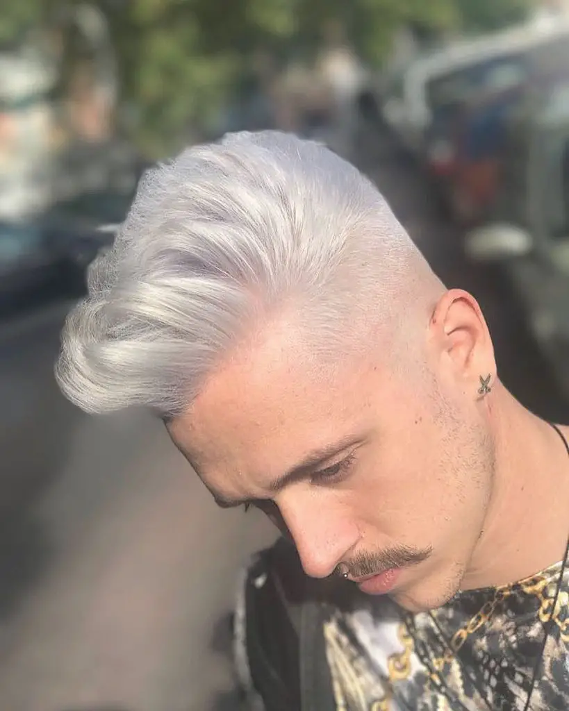 cabello gris en hombres 