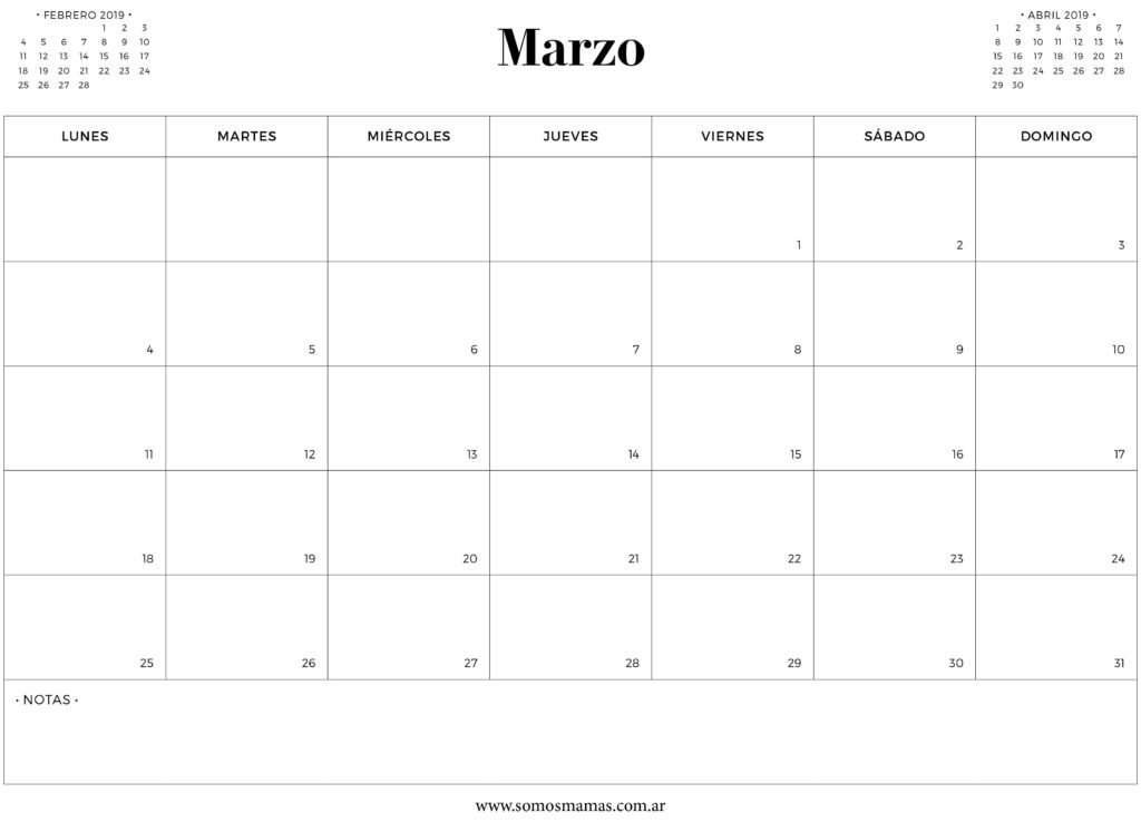 calendario-marzo-2019-para-imprimir-gratis