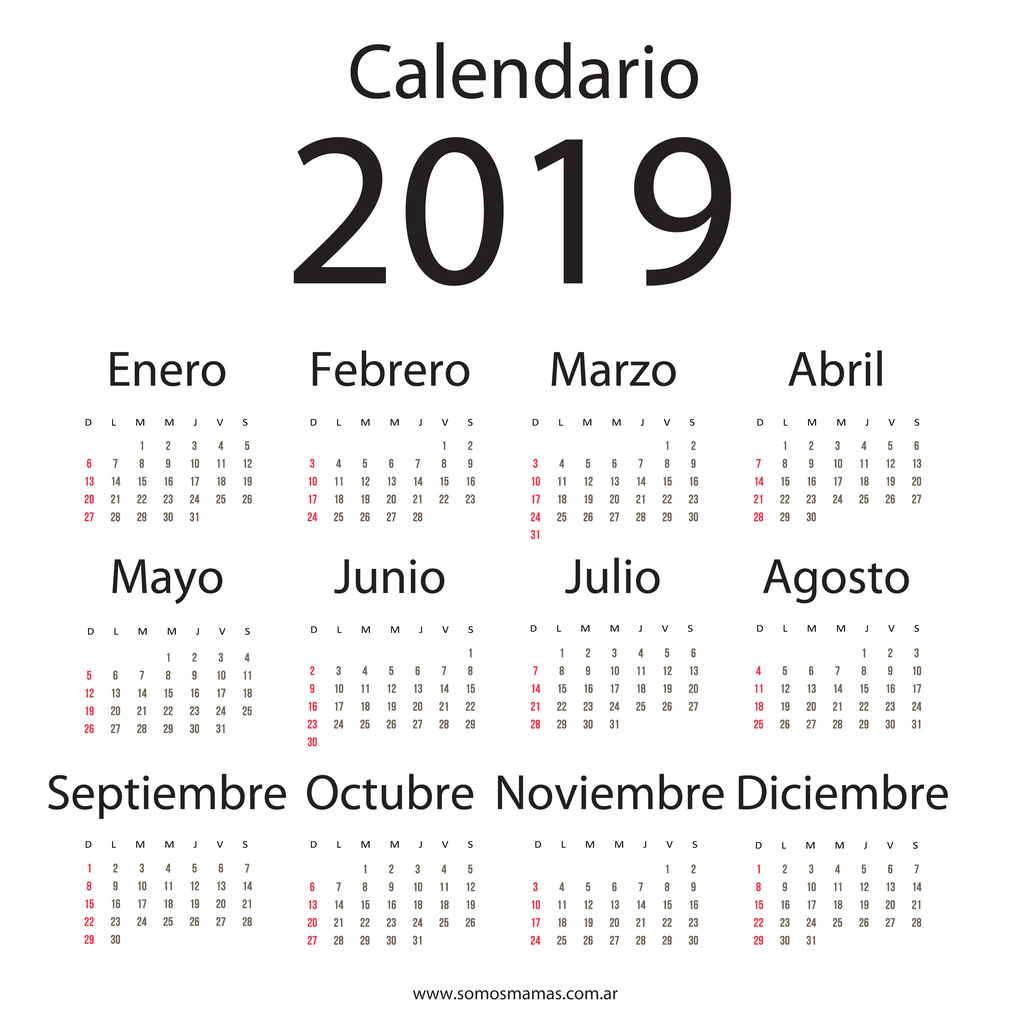 Calendarios 2019 impresos con estilo y originalidad Calendarios 2019 impresos con estilo y originalidad