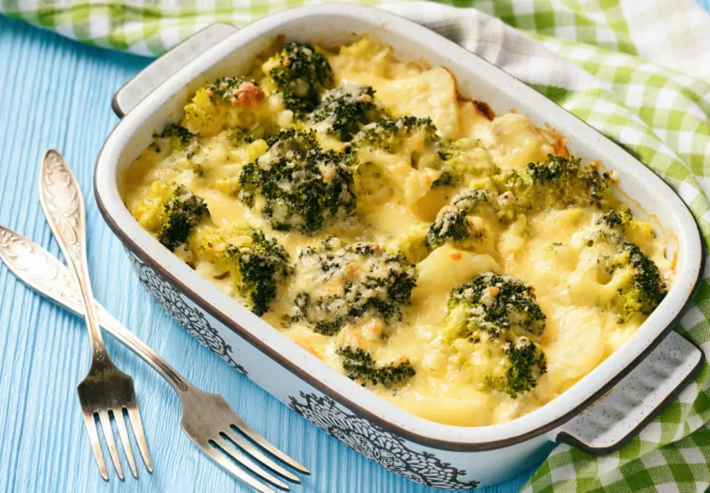 cenas saludables brocoli y papa gratinados cenas saludables brocoli y papa gratinados