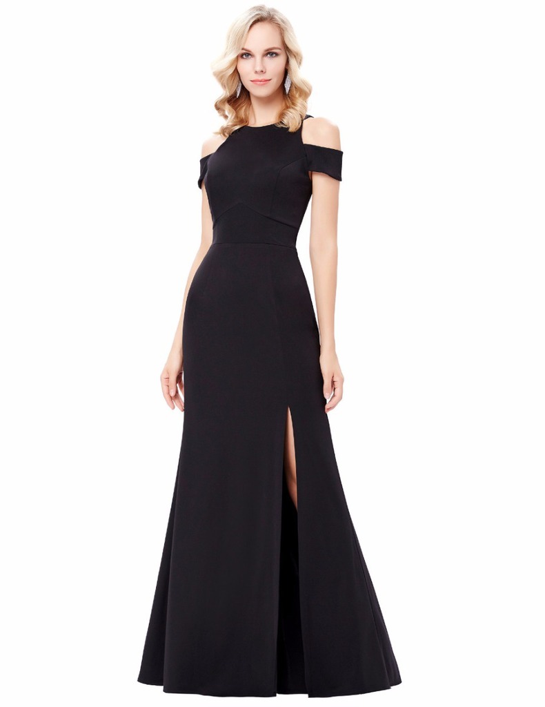 vestidos negros largos