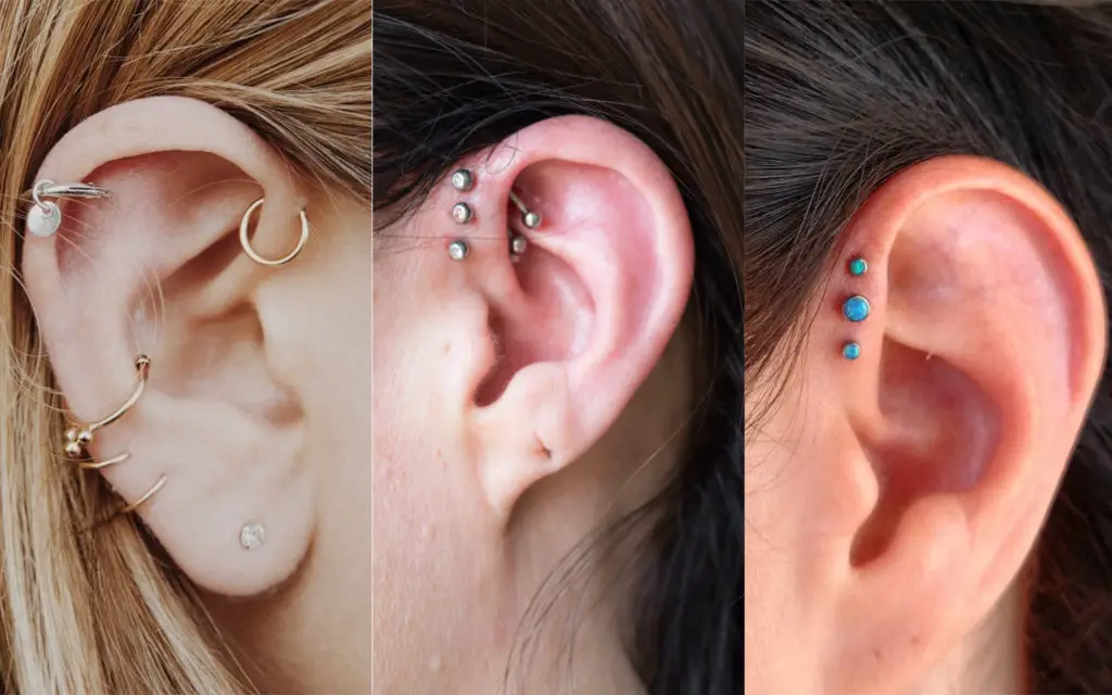 piercings en la oreja anti helix piercings en la oreja anti helix