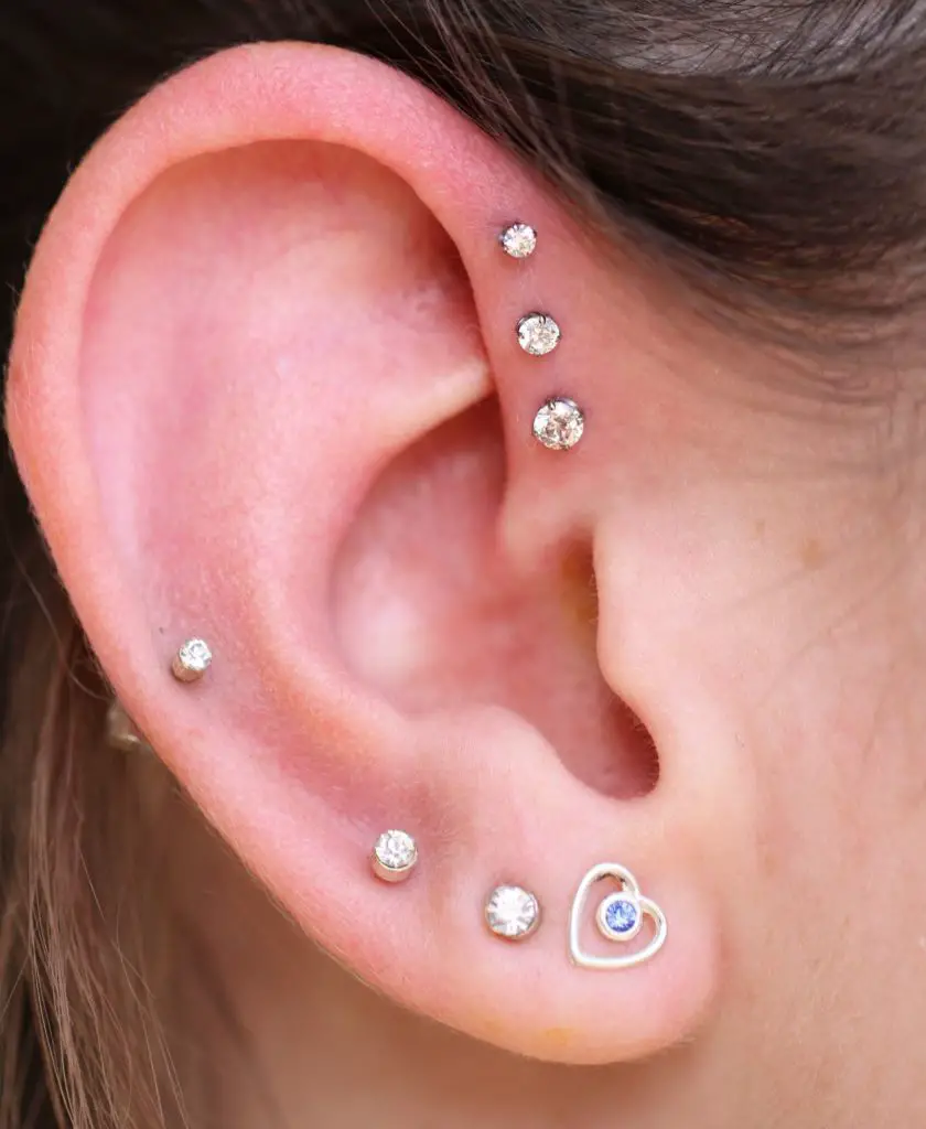 piercings en la oreja tipo anti helix piercings en la oreja tipo anti helix