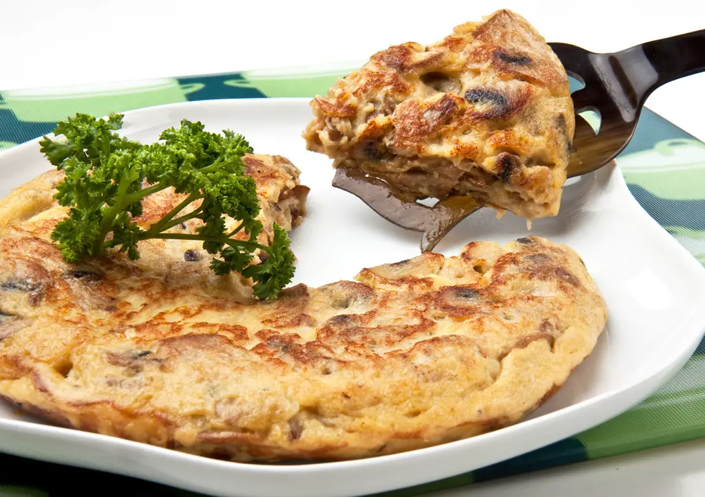 cenas rápidas tortilla de championes cenas rápidas tortilla de championes