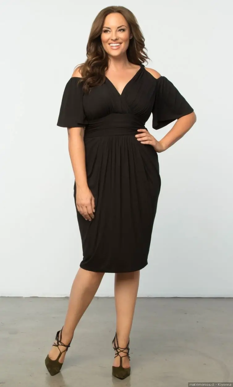 vestidos negros para goridtas ajustad
