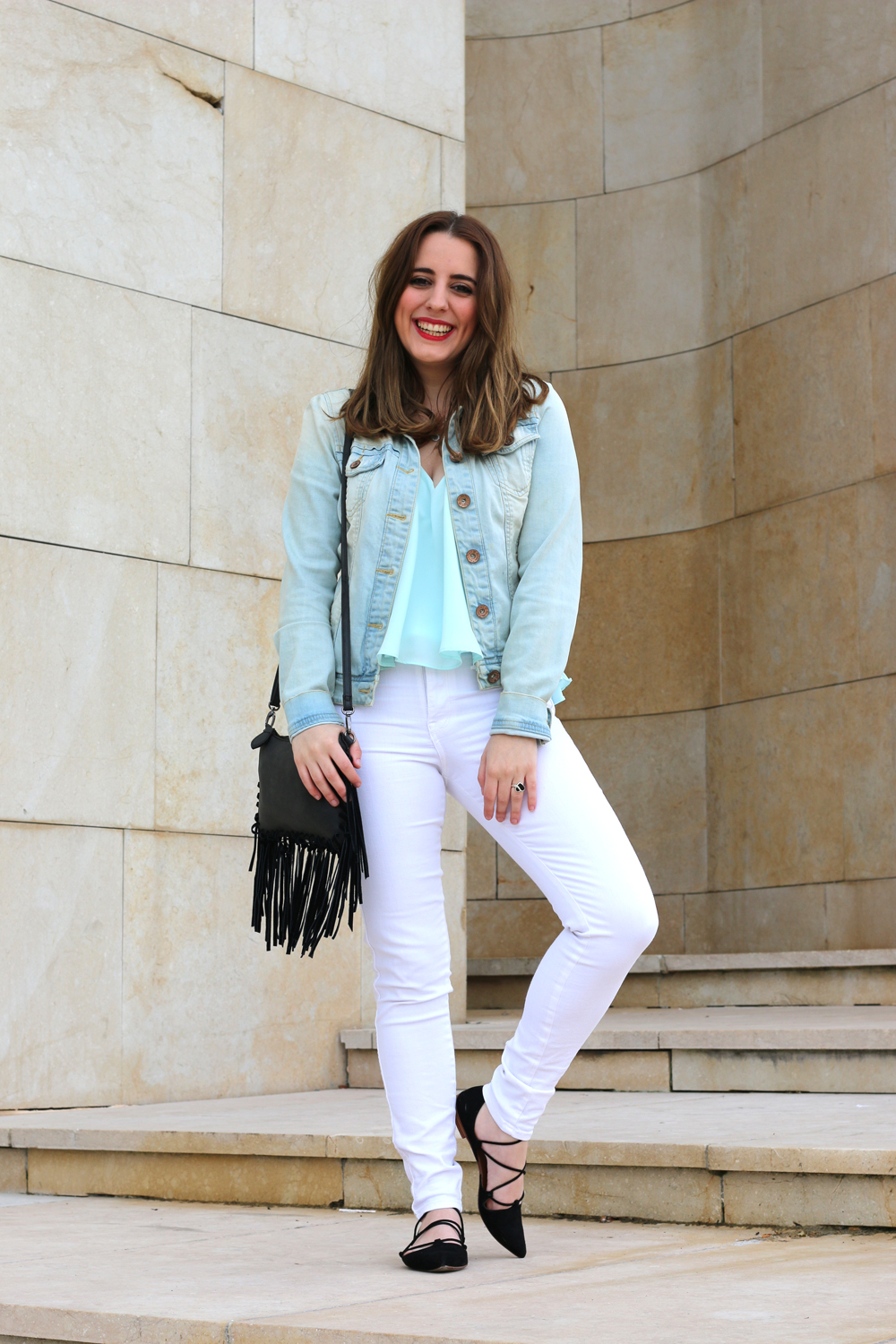Outfit pantalón blanco Outfit pantalón blanco