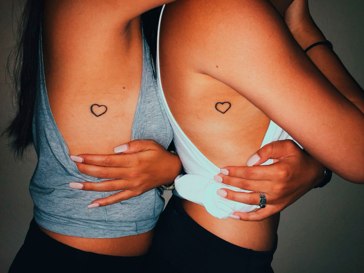 Tatuajes pequeños para amigas Tatuajes pequeños para amigas