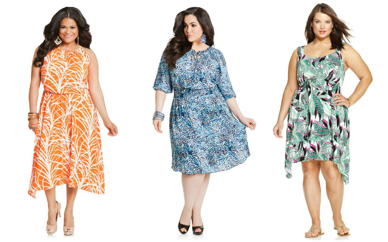 vestidos estampados para gorditas