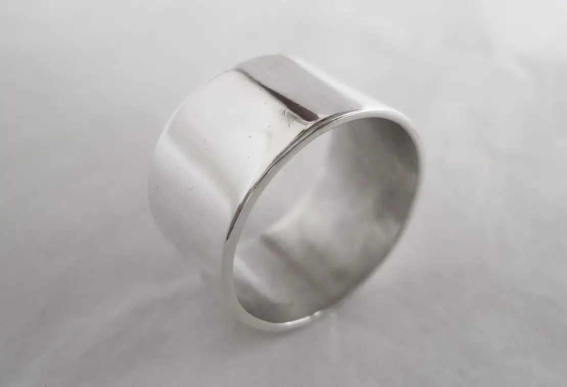 anillo de plata para hombre