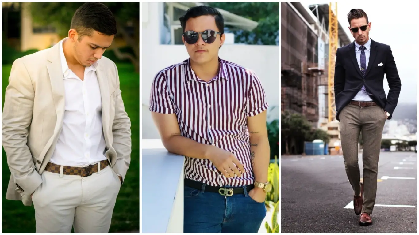 Moda Masculina: Cinturones para hombres con estilo