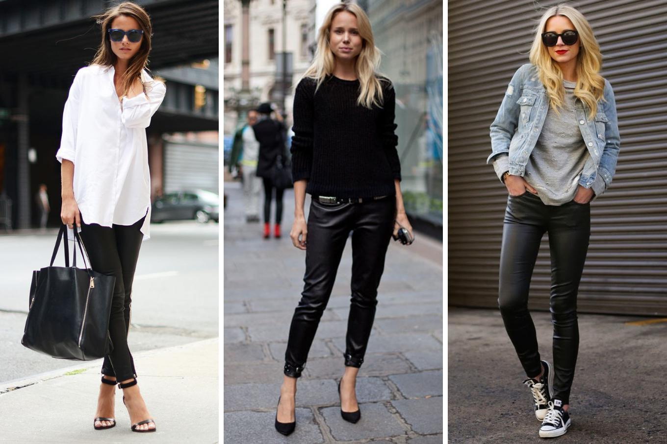 15 maneras un pantalón negro y reinventar tu look del