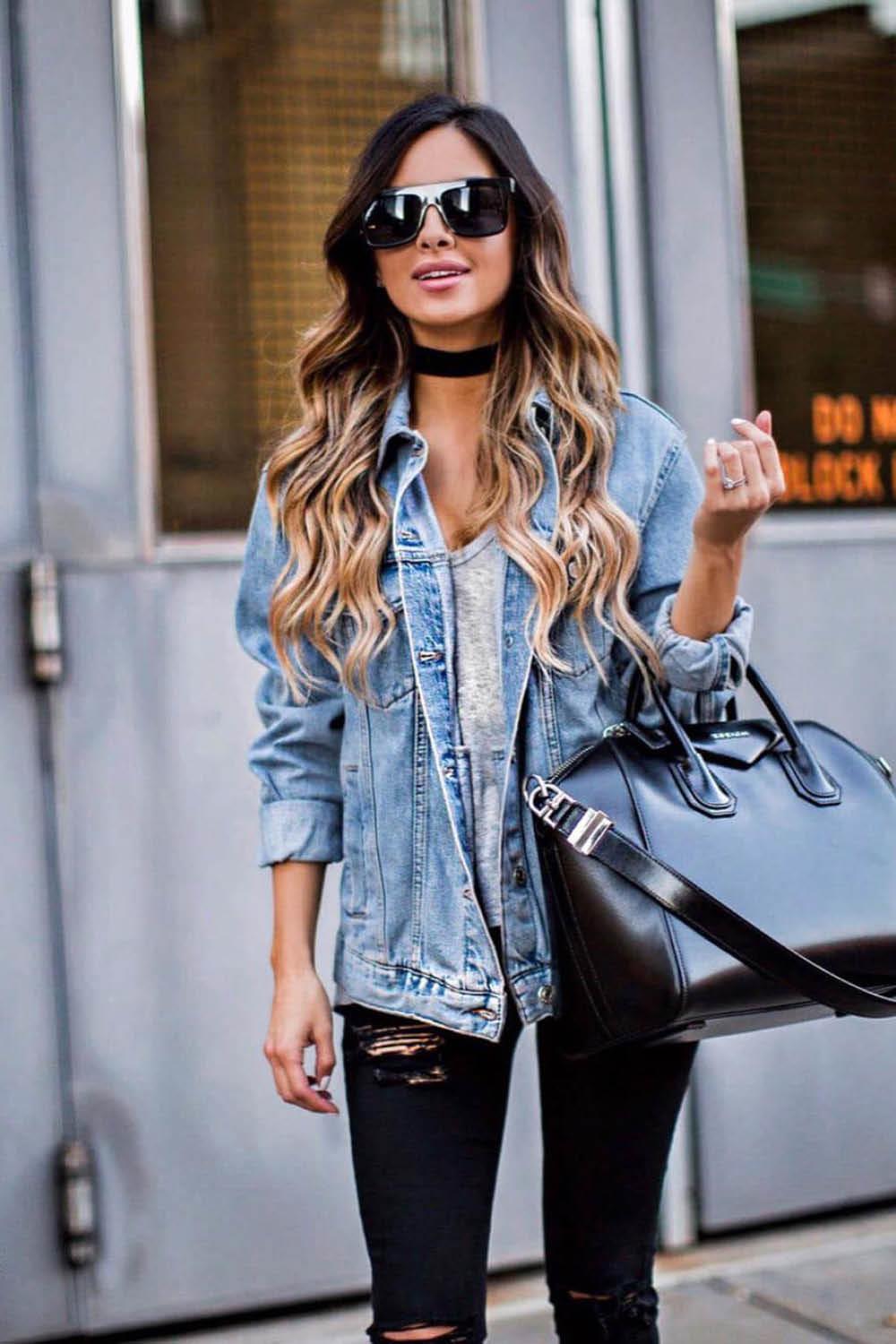 como combinar un pantalon negro