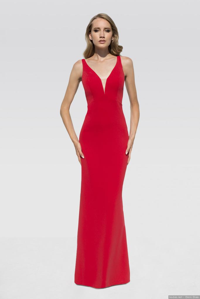 vestidos rojos largos elegantes