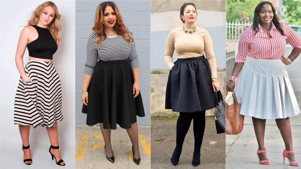 20 Looks con faldas para ¡La prenda plus size más sexy!