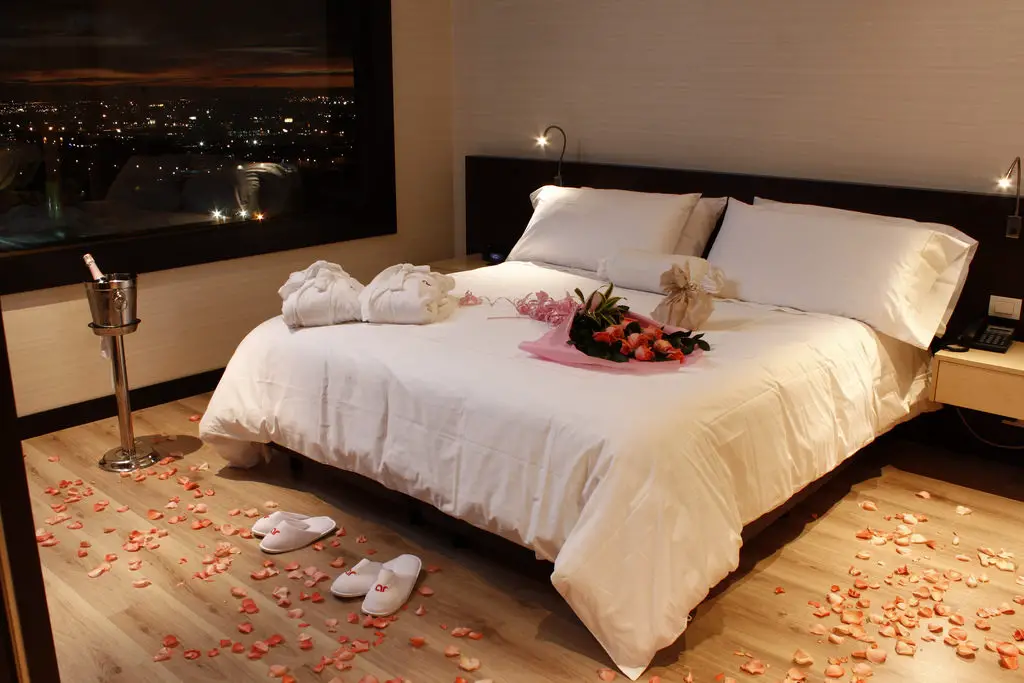 ideas para una noche romántica hotel
