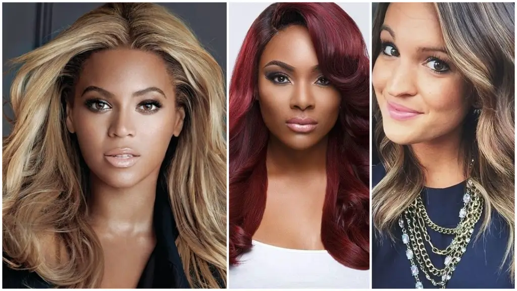 Qué color de cabello usar si eres morena? Looks, tonos y estilos para  latinas