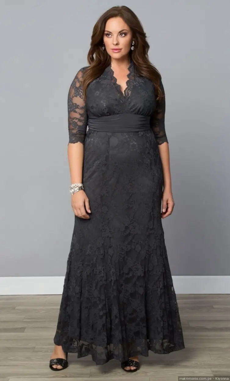 Vestidos de noche para señoras gorditas Vestidos de noche para señoras gorditas
