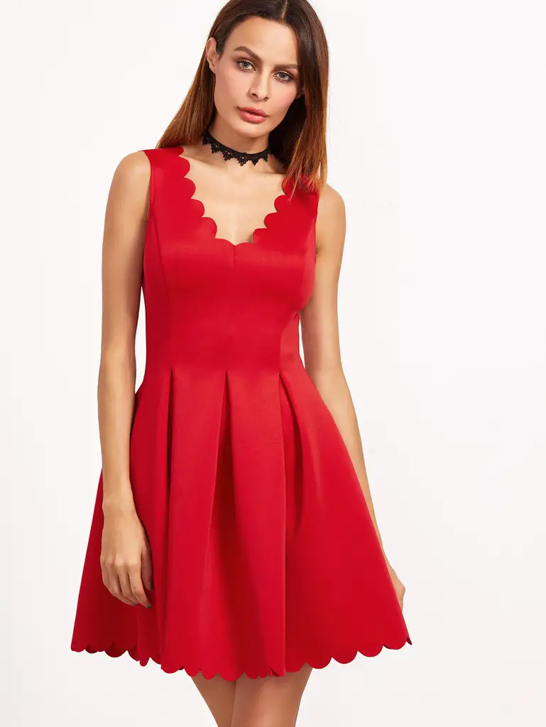 vestidos rojos cortos de fiesta elegante