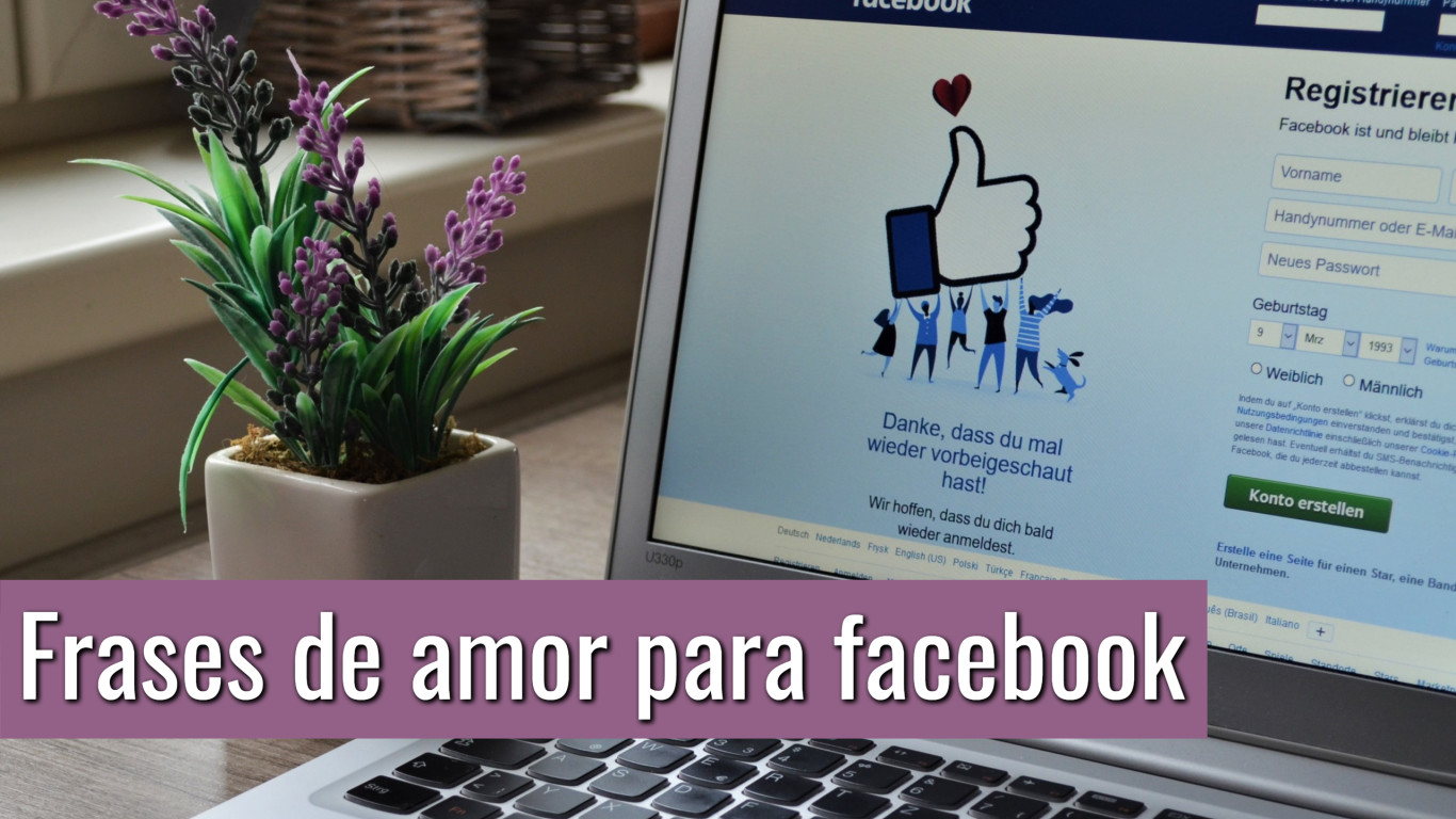 Frases de amor para facebook