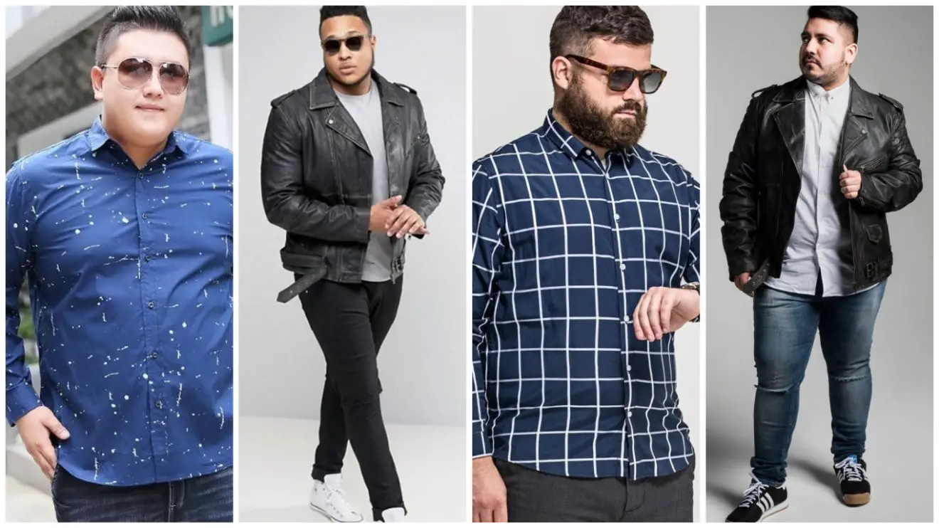 Ropa elegante para hombres gordos online