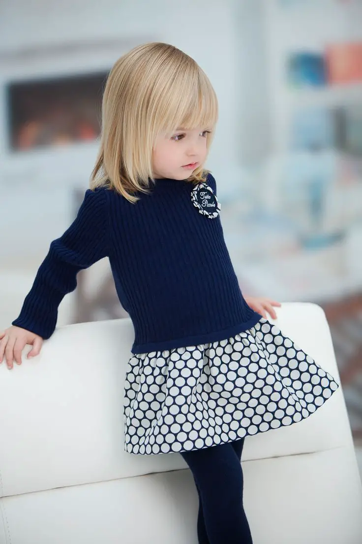 Vestidos de invierno para niñas Vestidos de invierno para niñas