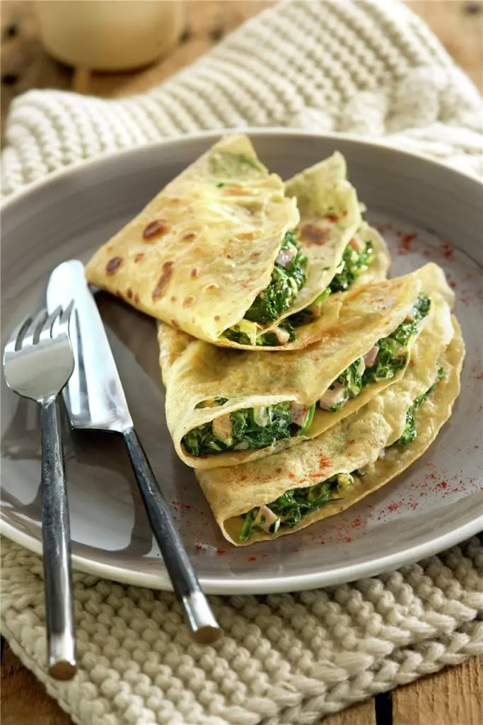 almuerzos saludables quesadillas de espinacas