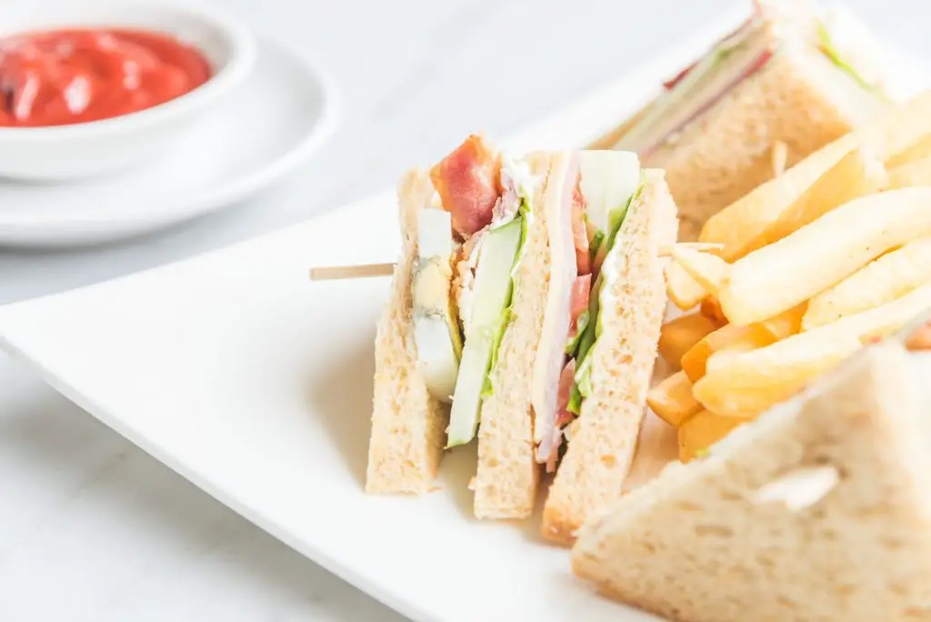 comidas saludable sandwich de atun