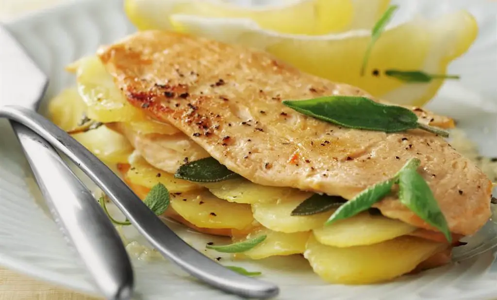 comidas saludables pechuga de pollo al limon