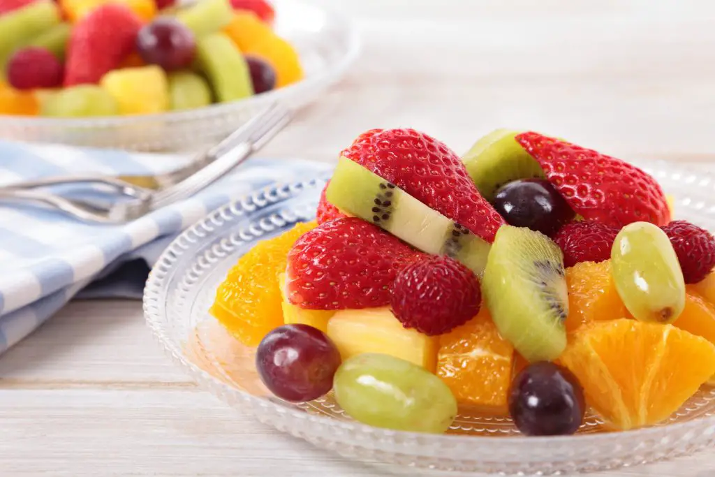 desayunos saludables macedonia de frutas