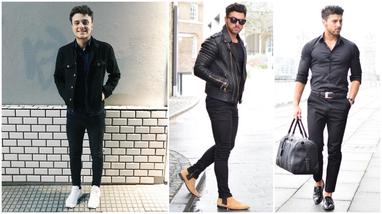 Outfit negros para hombres: Looks 