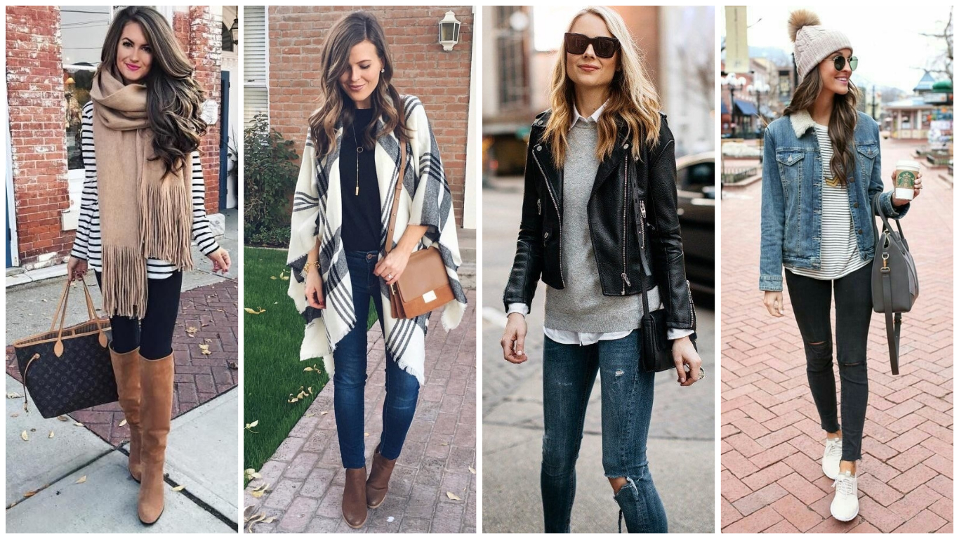 37 Outfits de invierno bonitos (con sweaters y bufandas) para inspirarte