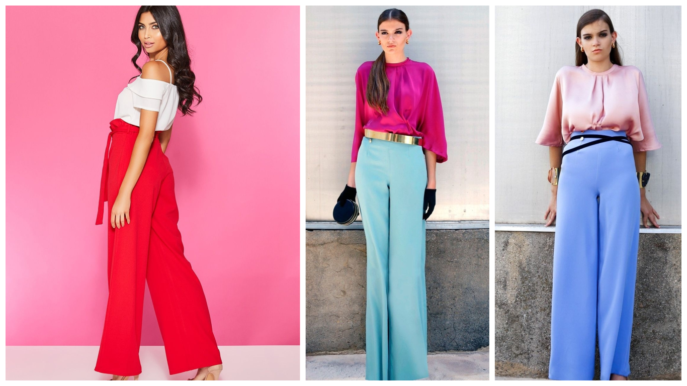 Pantalones Palazzo: Moda para mujeres Empoderadas ¡35 modelos que vas a  querer!