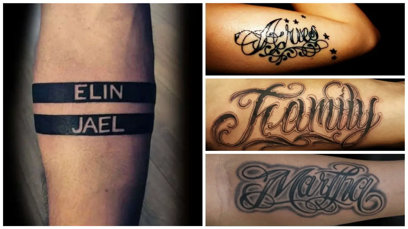 Tatuajes de nombres para hombres: 30 ideas originales (+significado)