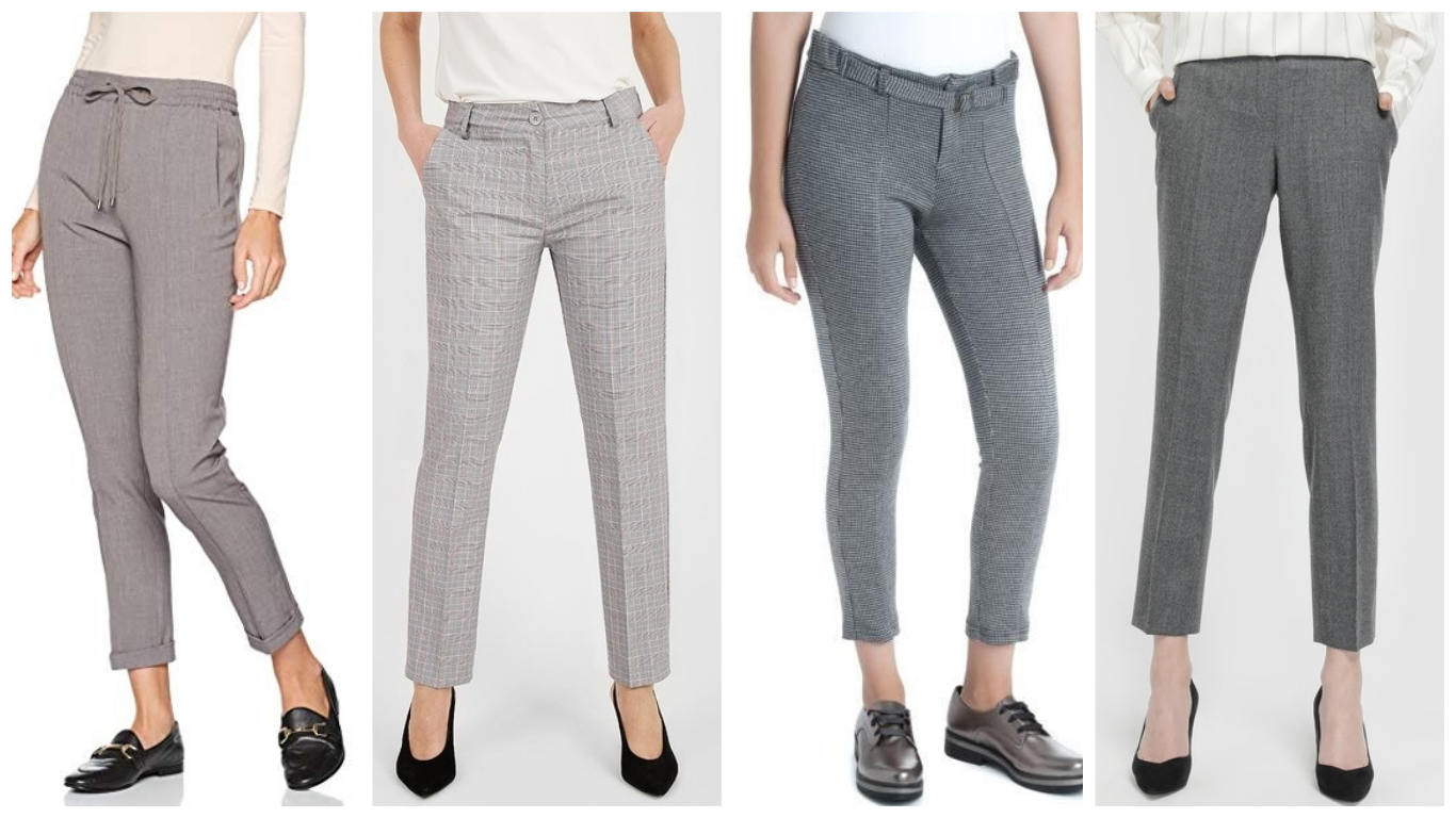 Outfit con pantalón gris: 27 de moda para mujeres con actitud