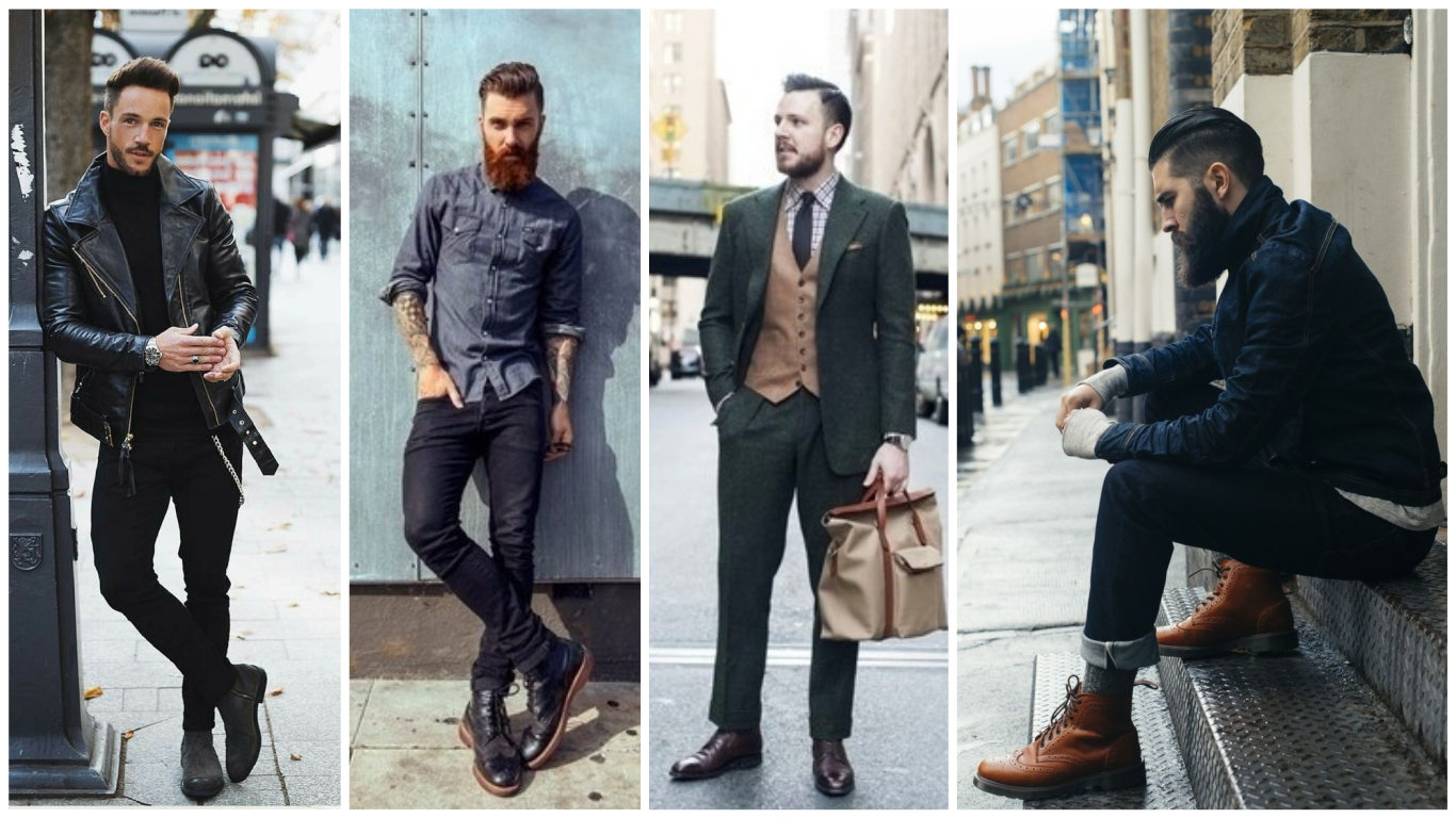 Botas de Cuero para hombre: Consejos (de moda masculina) para potenciar los  outfits de tu chico