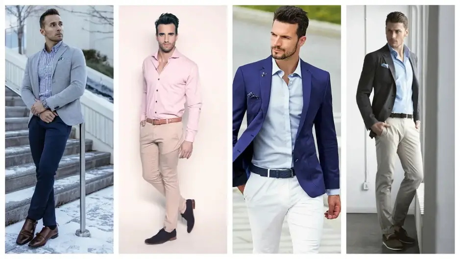 Outfit semi para hombres: +35 moda con estilo