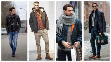 Como vestir para invierno? Outfits & Looks de moda masculina para el hombre  trendy